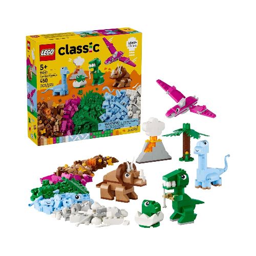 LEGO CLASSIC DINOSAURIOS CREATIVOS 11041  