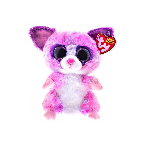 Ty Juguetes Beanie Boo Pink Bush Baby Becca  