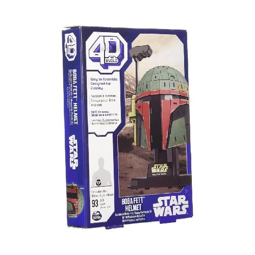 4D Build Boba Fett Cardboard Model Kit  