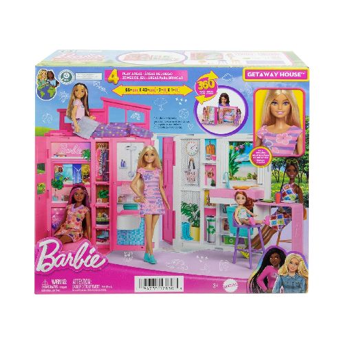 Barbie Casa Glam con Muñeca HRJ77  