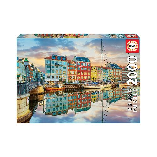 Copenhagen Harbor Puzzle 2000 Pieces  