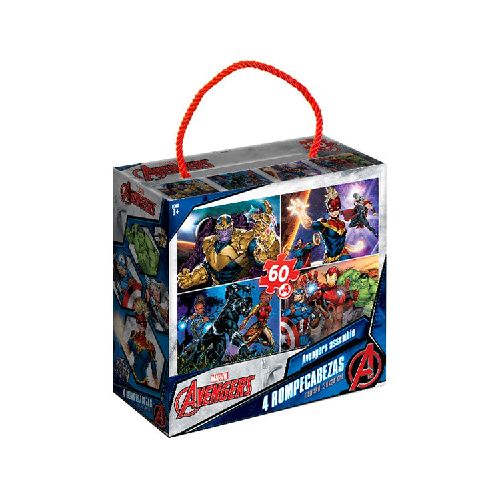 Avengers 4 in 1 puzzle  