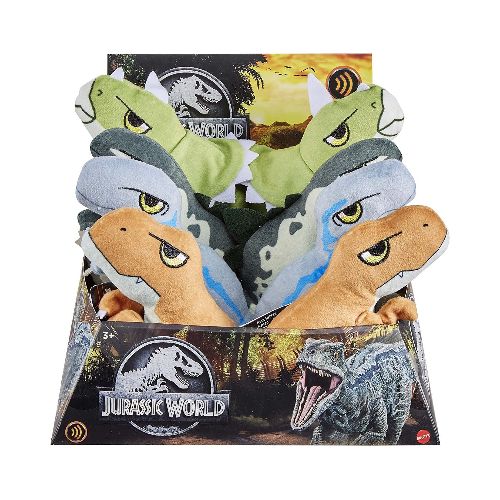 Peluche Jurassic World Mini con Sonidos