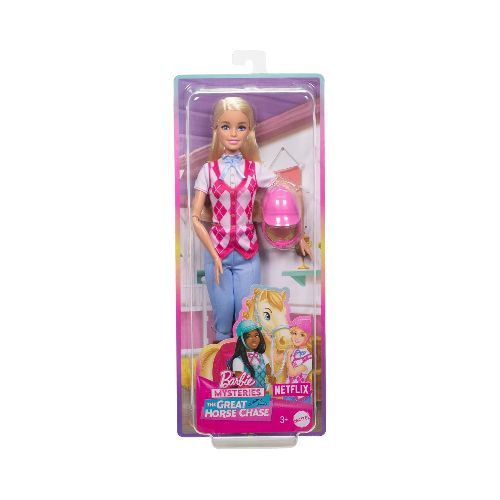 Barbie Detective La Gran Carrera de Caballos HXJ38  