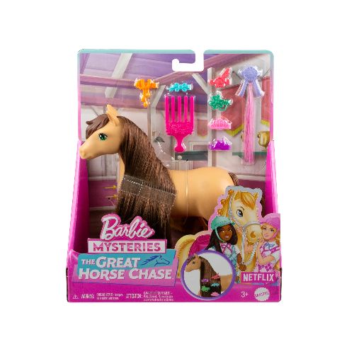 Barbie Detective: The Great Pony Horse Race Fun Hairstyles Surprise HXJ29