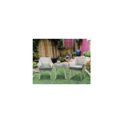 Mesa Lateral con 2 Sillones para Exterior Tashay  