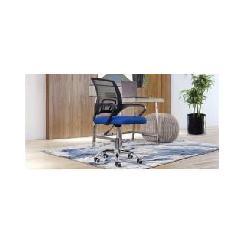 Silla De Oficina Scott New Azul  