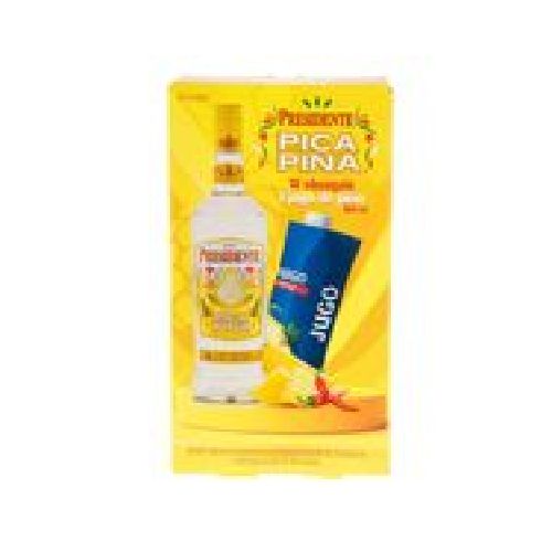 Brandy Presidente 700ml + Jugo de Piña | Chedraui - Chedraui — Tu supermercado en línea