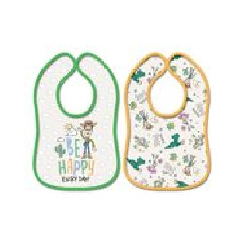 Two Pack Babero Disney Ts Be Happy 0 - 6 M | Chedraui - Chedraui — Tu supermercado en línea