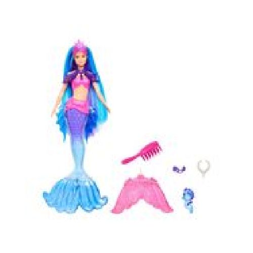 Muñeca Barbie Sirena Malibu con aletas intercambiables | Chedraui - Chedraui — Tu supermercado en línea