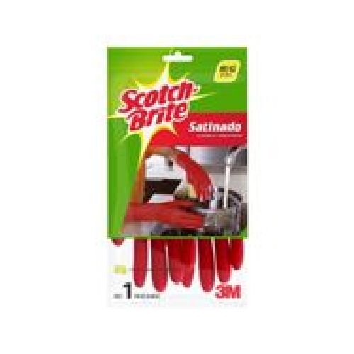 Guantes 3M Scotch Brite Satinado Rojo Mediano | Chedraui - Chedraui — Tu supermercado en línea