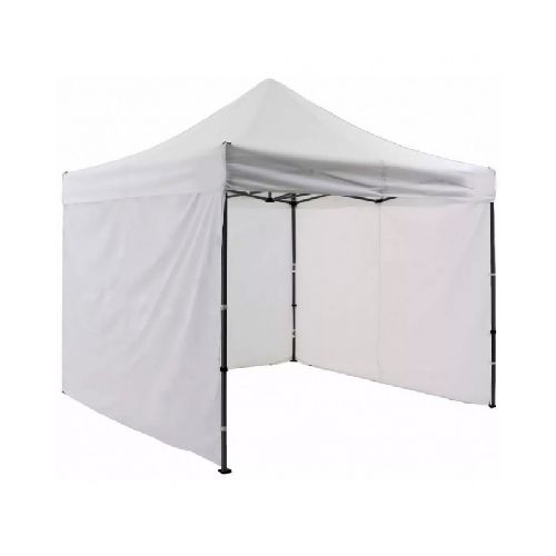 Carpa Paredes Lona 3m X 3m Blanca Impermeable Plegable Toldo  Jardimex