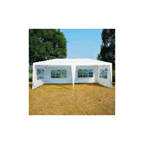 Toldo 6x3 Carpa Plegable 3x6 Impermeable Ventanas Paredes Gramaje de 600