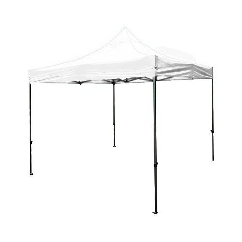 Carpa Toldo 2x2 Plegable Lona Impermeable Jardin Blanca  Jardimex