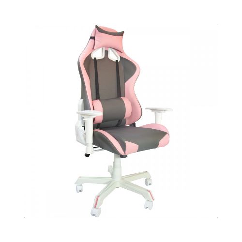 Silla Gamer Gaming Ergonomica Reclinable Rosa Audiotek  