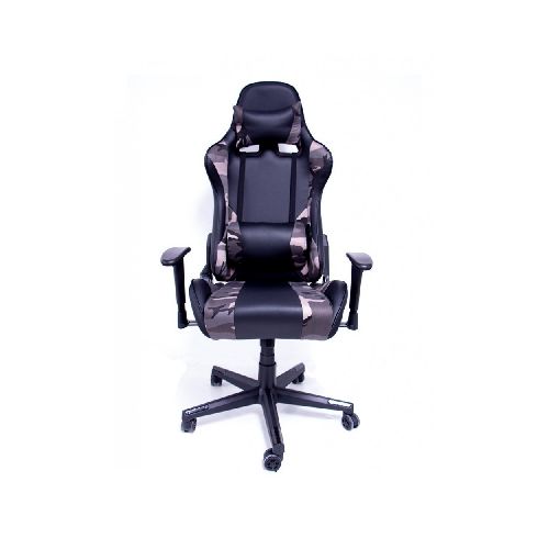 Silla Gamer Audiotek Gaming Ergonomica Reclinable Camuflaje