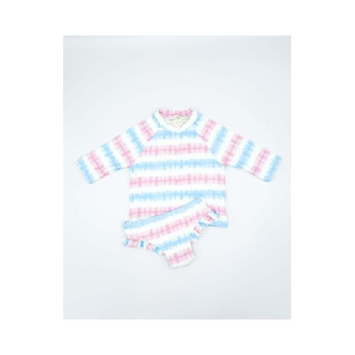 Camiseta protectora tie dye rosa y azul | PACHUS México