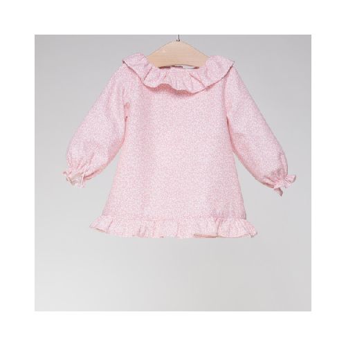 Blusa Rosa cuello Volante | PACHUS México