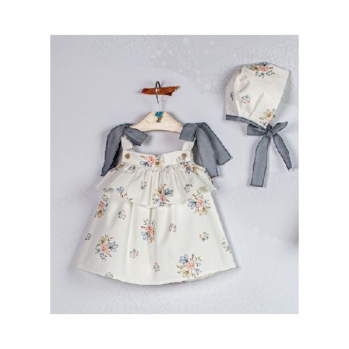 Vestido Bebe tirantes con capota | PACHUS México