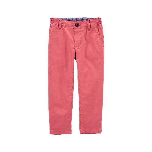 Pantalón de sarga Oshkosh rojo para niño  