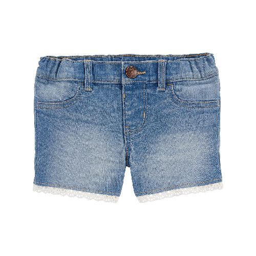 Short de mezclilla Oshkosh para niña preescolar  