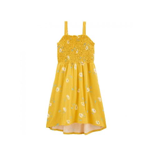 Vestido Oshkosh amarillo floral niña  