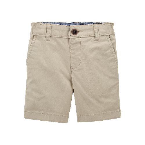 Short Oshkosh beige de vestir para niño preescolar  