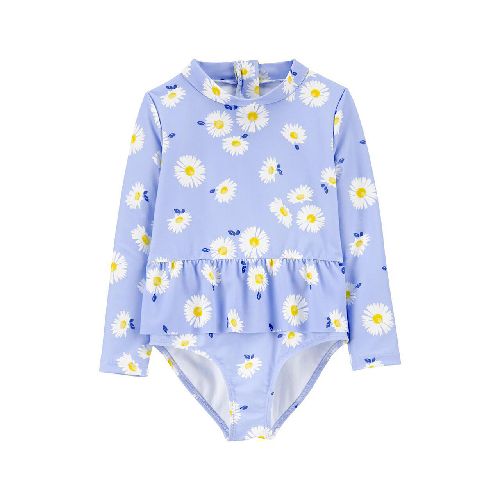 Traje de baño Carter’s completo floral niña preescolar  