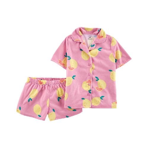 Pijama Carter’s limones para niña  