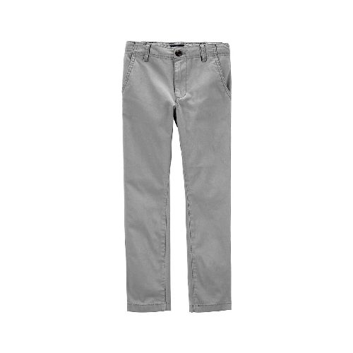 Pantalón Oshkosh de Sarga gris niño  