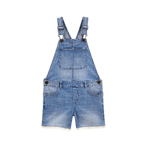 Short tipo peto Oshkosh de mezclilla niña  