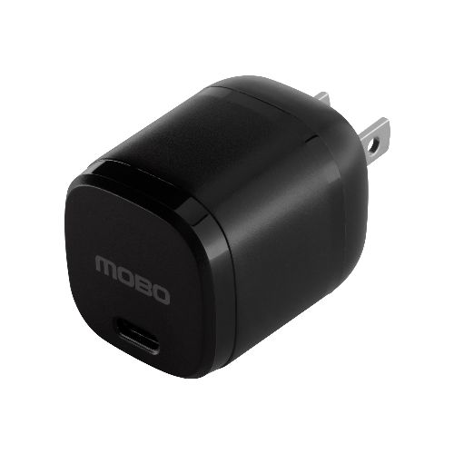 Cargador De Pared Mobo Quick 1 Puerto Tipo C Negro 25w - Mobo