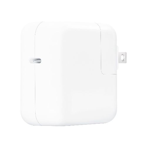 Cargador De Pared Apple 1 Puerto Usb-C Blanco 30w - Mobo