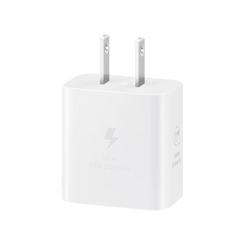 Cargador De Pared Samsung 1 Puerto Usb- C Blanco 25w V2 - Mobo