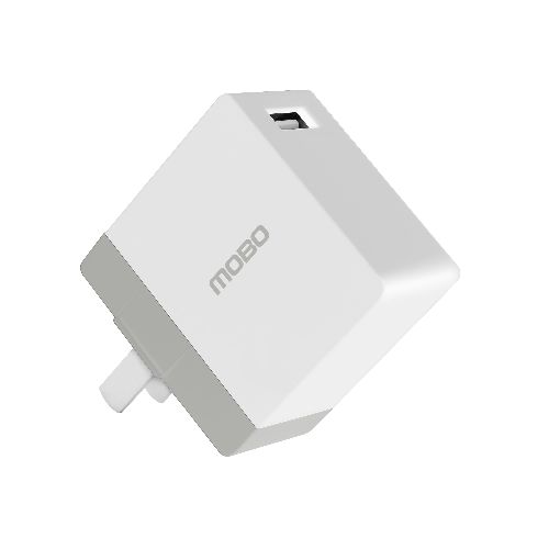 Cargador de Pared Mobo 1 Puerto USB-A Blanco - Mobo