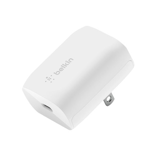 Cargador De Pared Belkin 1 Puerto Usb-C Blanco 20w - Mobo