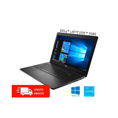 Laptop Dell® Latitude™ 3580 con Core Intel I3, RAM 8GB / 16GB / 32GB , 240GB HASTA 1TB SSD al Mejor Precio y envío Gratis a todo México (Reacondicionado Categoría A)  Siafu®