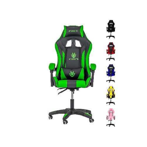 Silla Gamer Xmax súper cómoda con Respaldo Ergonómico y reclinable, ideal para Jugadores Profesionales | Marca Nian  Nian®