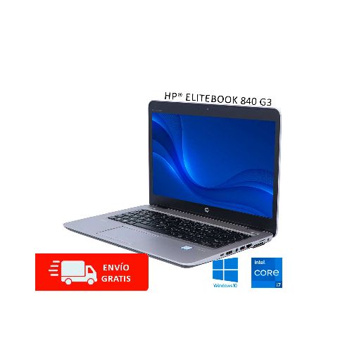 Laptop HP® 840-G3 con Intel™ I7, RAM 8GB / 16GB / 32GB, Almacenamiento de 240GB hasta 1TB y envío Gratis a todo México (Reacondicionada Categoría A)  