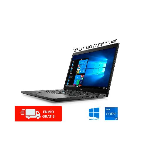 Laptop Dell® Latitude™ 7480 con Intel Core I7, RAM de 8GB / 16GB / 32GB, Almacenamiento de 256GB hasta 1TB y envío Gratis a todo México (Reacondicionada Categoría A)  Siafu®