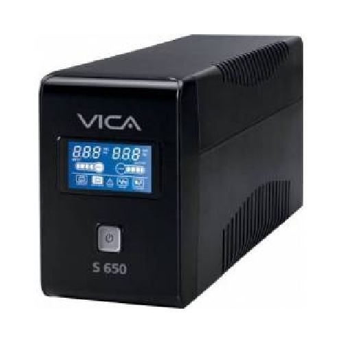 UPS VICA S650 REGULADOR INTEGRADO 650VA 360W 8 CONTACTOS PANTALLA LCD  