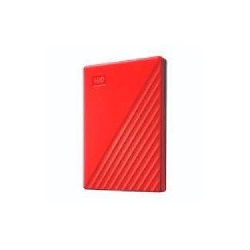 DISCO DURO EXTERNO WD MY PASSPORT 1TB 2.5 PORTATIL USB3.0 ROJO WINDOWS BACKUP ENCRIPTACION WDBYVG0010BRD-WESN  