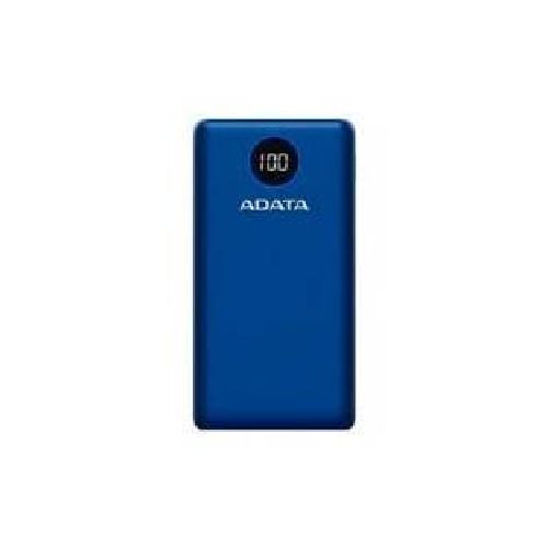 CARGADOR PORTATIL DIG ADATA P20000QCD TIPO C AZUL (AP20000QCD-DGT-CDB)  