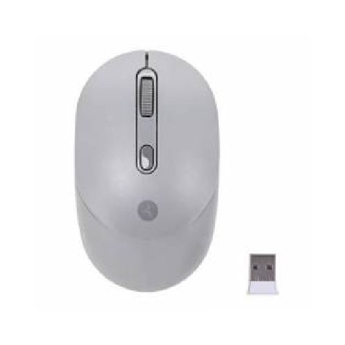 MOUSE INALáMBRICO TECHZONE 1600 DPI 4 BOTONES 2.4GHZ 10M CONEXIóN USB COLOR GRIS  