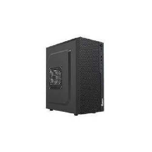 GABINETE QUARONI FRENTE ABS NEGRO TIPO REJILLA, MICRO ATX   MINI ITX, FUENTE DE PODER INCLUIDA DE 500W  