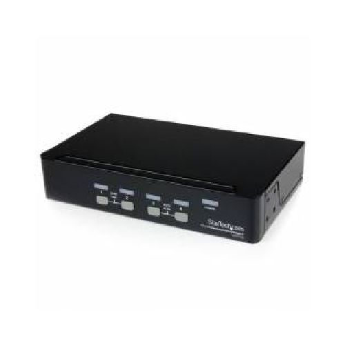 SWITCH CONMUTADOR KVM DE 4 PUERTOS CON USB - 1 USUARIO LOCAL - 1U - STARTECH.COM MOD. SV431USB  