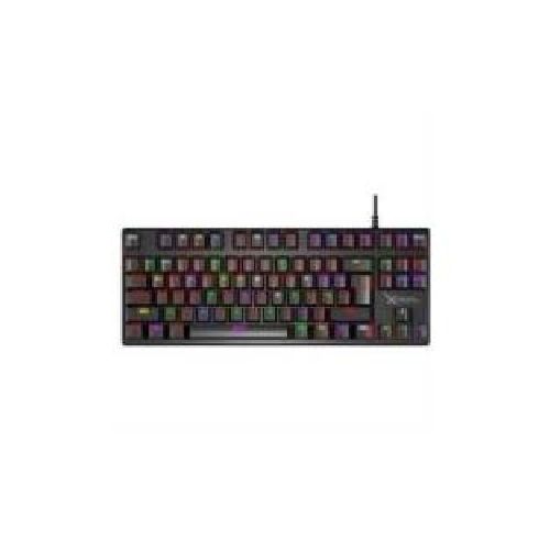 TECLADO GAMER XZEAL XZKX020B, NEGRO  