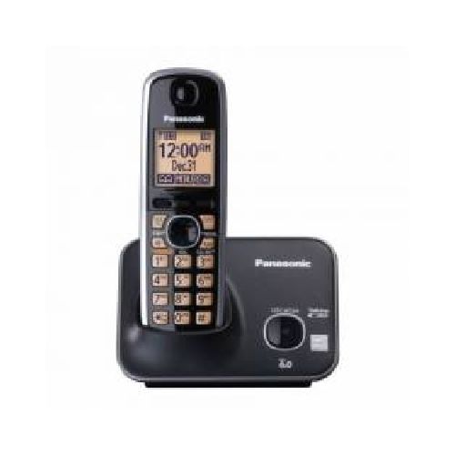 TELéFONO INALáMBRICO PANASONIC KX-TG4111MEB, ESCRITORIO, NEGRO, SI, NO, LCD  