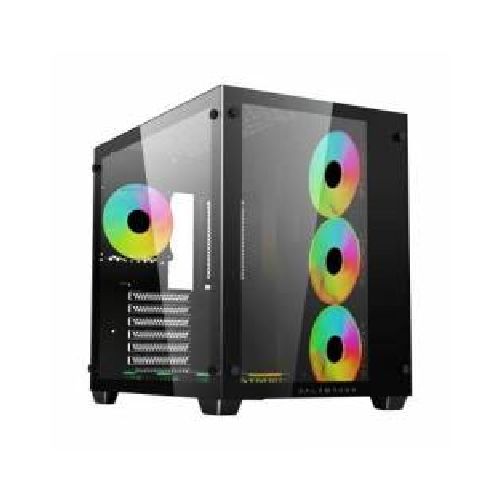 GABINETE GAMER MEDIA TORRE TANK PROGM930 ATX IZQCRISTAL NEGROBR-935944  