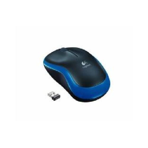 MOUSE LOGITECH M185 OPTICO USB PLUG & PLAY 1,000 DPI BLUE (910-003636)  